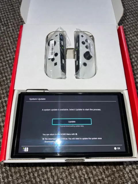 Nintendo Switch OLED 64GB weiß + 128GB mSD ~ Handheld-Konsole, makellos + Accs 2