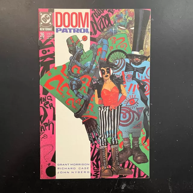 Doom Patrol 26 KEY 1st Mr Nobody DC 1989 Grant Morrison Richard Case Crazy Jane