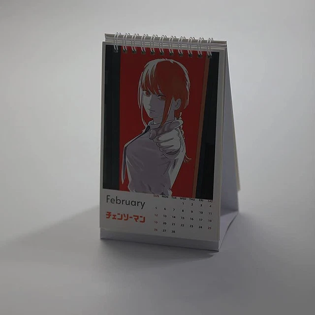 CHAINSAW MAN CALENDAR Desk 2023 Denji Power Makima Aki Hayakawajapan