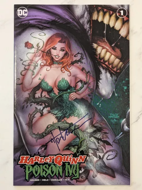Harley Quinn and Poison Ivy #1 - SIGNED Tyler Kirkham Poison Ivy Variant w/COA