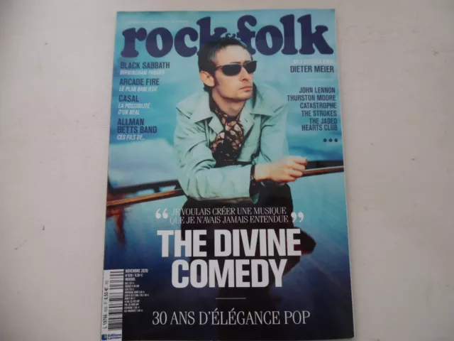 Magazine ROCK & FOLK – n°639 – Novembre 2020 – The divine  comedy