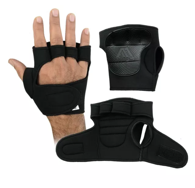 Weight Lifting Gloves Half Fingers Gloves Palm Protection Support Fitness Gloves