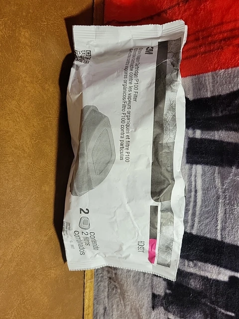 3M 60921 Organic Vapor P1OO Replacement Combination Respirator Cartridge Filter