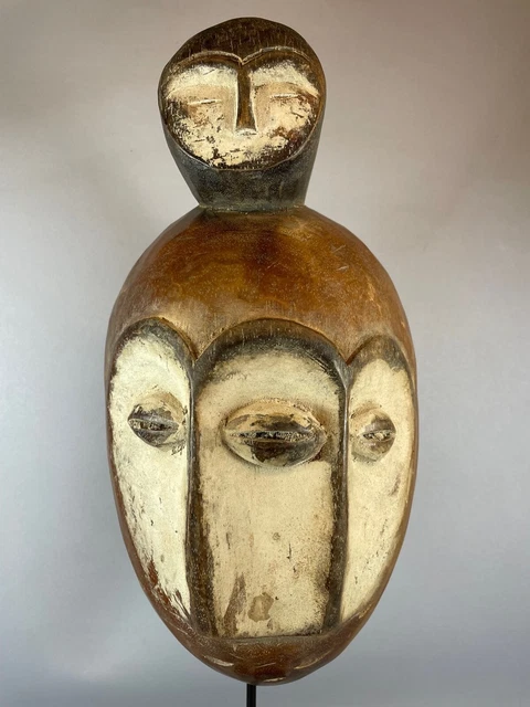 211157 - Old African Fang Twin mask - Gabon.