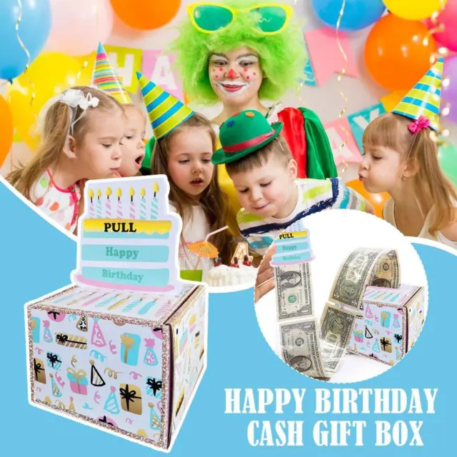 Merry Christmas/Happy Birthday Cash Gift Set Wish Your Happy Everyday~