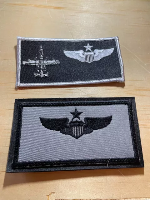 2000s? 2-US AIR FORCE PATCHES-2-A-10-358th FS Squadron Nameplates-ORIGINAL USAF 2000s? 2-US AIR FORCE PATCHES-2-A-10-358th FS Squadron Nameplates-ORIGINAL USAF