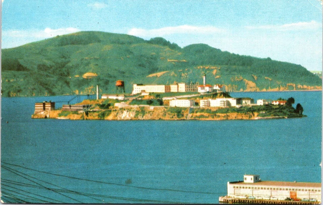 AlcatrazIsland Prison The Rock San Francisco California CA Postcard