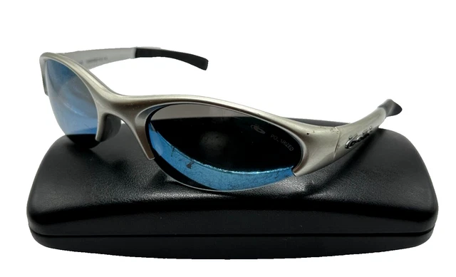 NEW RARE COLOR Bolle CROWN Matte Black Blue Mirrored Polarized Sports Wrap 62.00 PicClick
