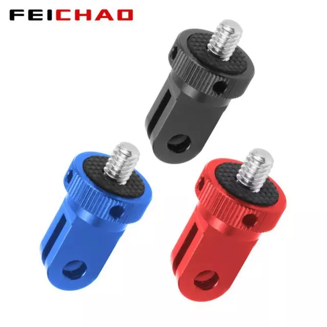 FEICHAO Universal Camera Tripod Mount Base 1/4" Adapter for Gopro Sony  One X X2