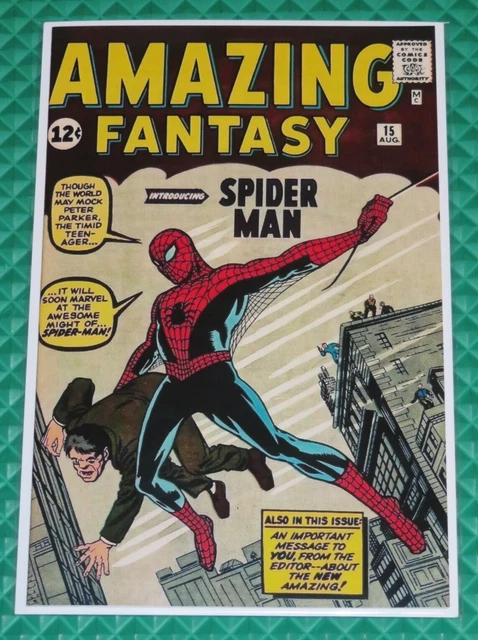 Amazing Fantasy #15 Facsimile Comic 1st Spider-Man