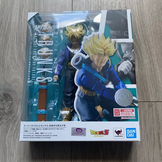 Bandai S.H.Figuarts Shf Dragon Ball Super Saiyan Trunks The Boy From The Future