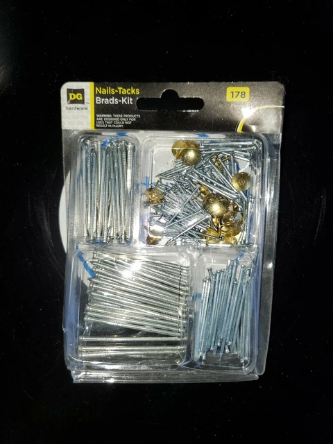 Nails Tack Brads Kit