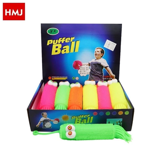Lot De 12 Balles Puffer élastiques Et Molles - Jouet Pour Enfants, Sans Marque