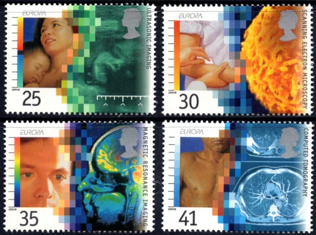 1994 Medical Discoveries. Europa SG1839 - SG1842  Unmounted Mint MNH