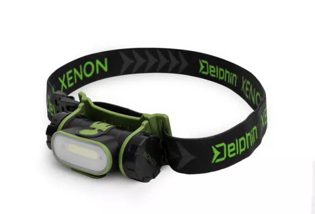 Nuevo Xenon 300 Lumen Lámpara Cabeza Delphin Trios Linterna Headlamp Headlight