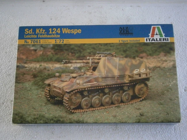 Lot Maquettes Montées - Chars Allemands 39/45 - Échelle 1/72 - Occasion