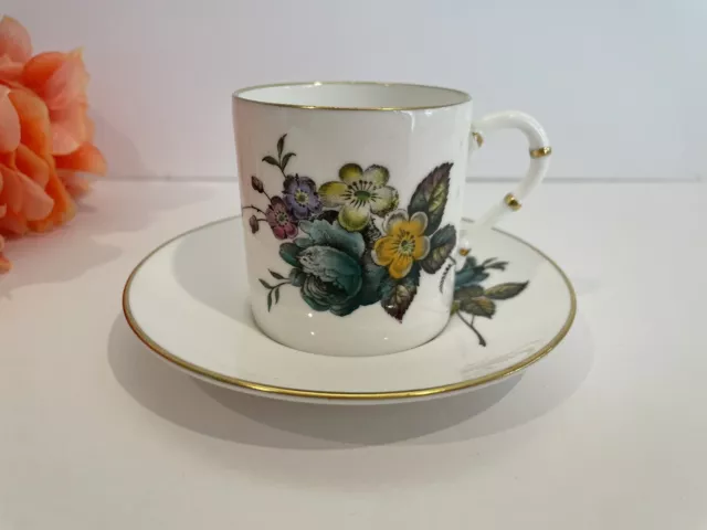 Royal Worcester Demitasse or Espresso Cup & Saucer Z2621 Bone China