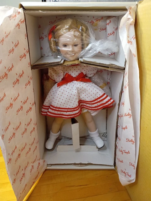 Shirley Temple "Stand Up and Cheer” Danbury Mint 14" Doll NIB NRFB COA #C8532