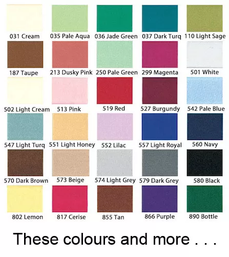 8,9,10,12,14,16,18,20,22 Inch INVISIBLE / CONCEALED Zips EVERY Colour & More