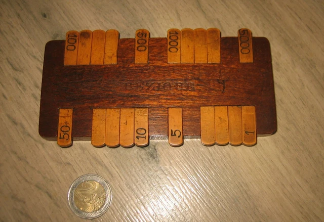 Jeu de société (9) - Compteurs de jeux de cartes - Bois - Catawiki