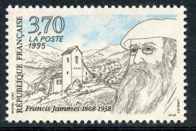 Stamp / Timbre France Neuf N° 2983 ** Francis Jammes / Celebrite