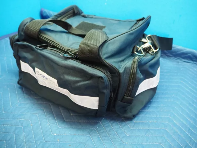 NEW Curaplex Advanced EMS Bag Black with Shoulder Strap Emergency Bag Ambulance