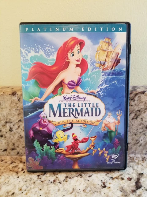 The Little Mermaid (DVD, 2006, 2-Disc Set, Platinum Edition)