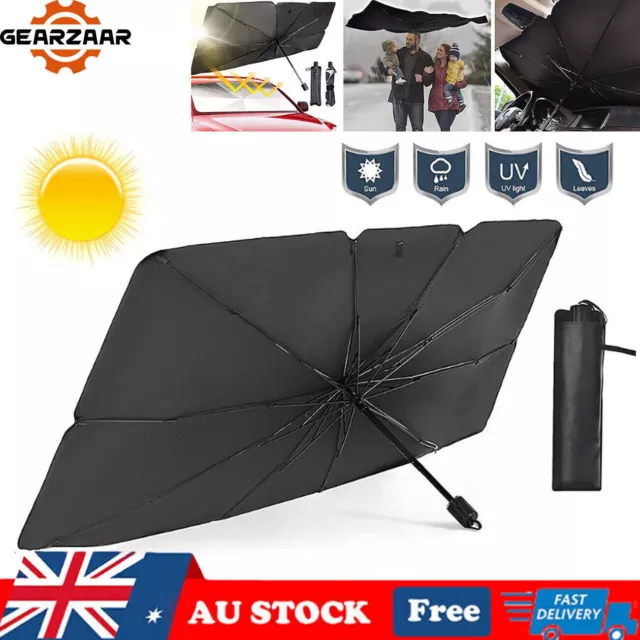 Car Windshield Sunshade Umbrella Front Window Visor Sun Shade Foldable Van Cover