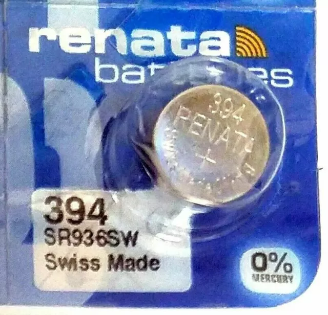 Renata 394 Battery (SR936SW) Swiss Made 1 pc