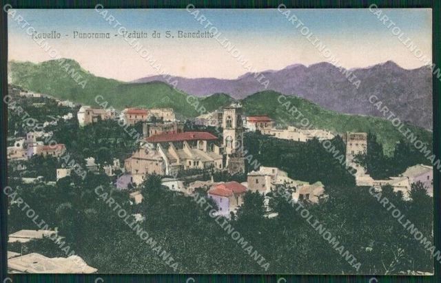 Salerno Ravello San Benedetto cartolina KV6382