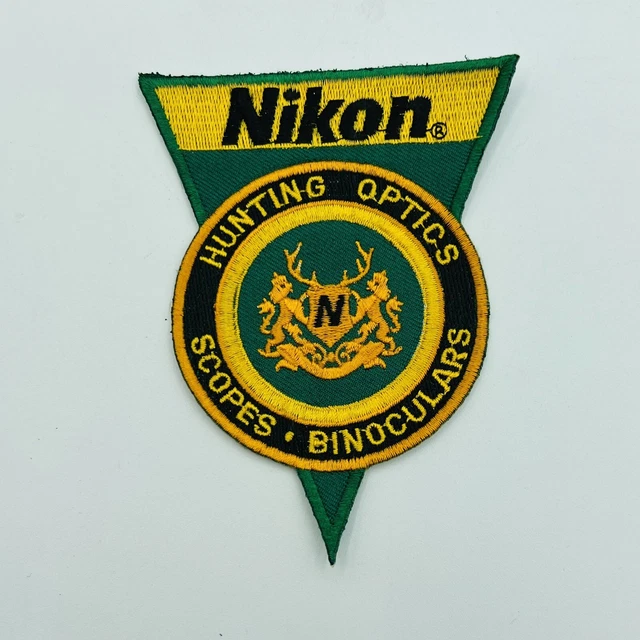 Vtg HTF Nikon Hunting Optics Scopes Binoculars Patch