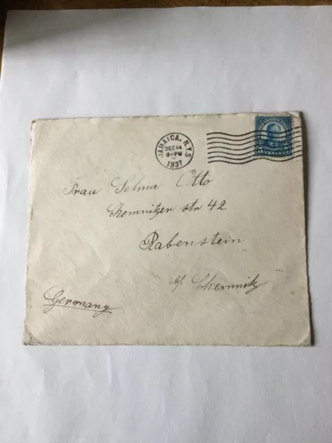 Brief aus Jamaika 1937 gut erhalten alte Briefmarke