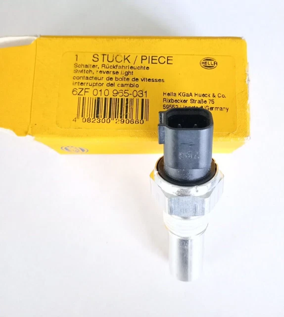 Interrupteur De Feu De Recul OTOTEC Argenté - Bouton Poussoir Automatique Pour Ford C-MAX, B-MAX, Fiesta Et Mazda | ABS Robuste
