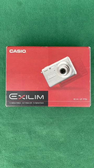 Macchina fotografica digitale compatta CASIO Exilim EX-Z75 argento