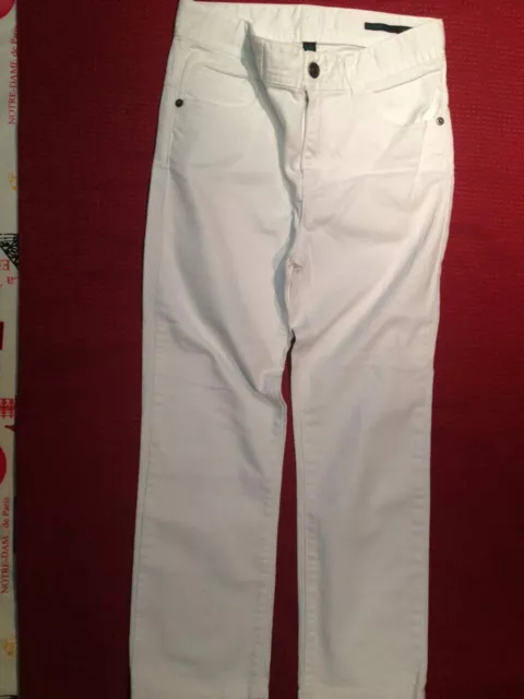 Benetton Jeans - Jeans Skinny stretch - colore bianco - Taglia XL - Usati