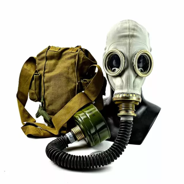 Cold war era Soviet military gas mask GP-5 back hose NATO Modern Filter MEDIUM