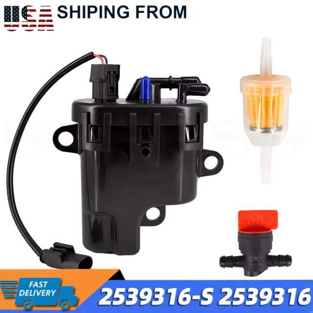 New For Kohler Fuel Pump Module Kit 2539316-S 2539316 2539314 with Fuel Filter