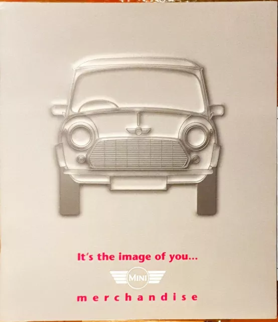 Rover Mini Classic Merchandise Brochure 1996