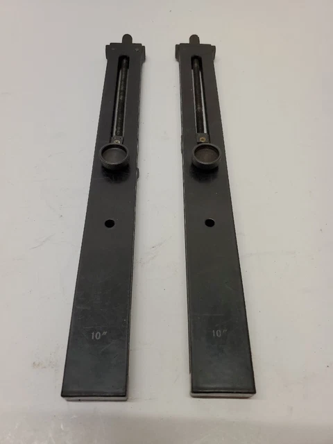 Pair of 10" Gage Block Holders