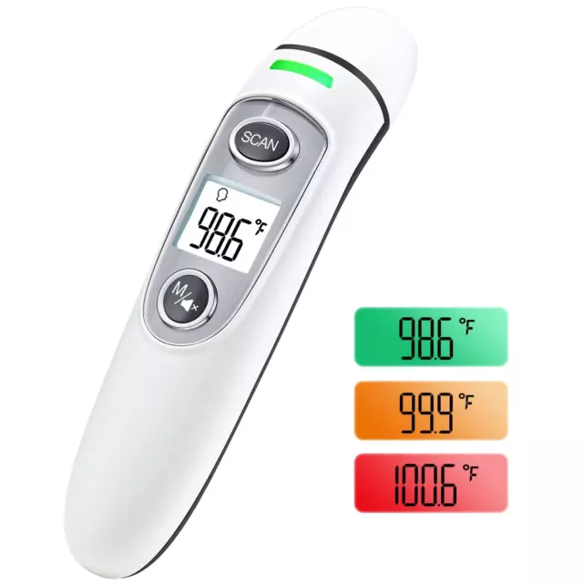 Forehead Thermometer for Adults, Digital Infrared Thermometer for Baby and Kids,