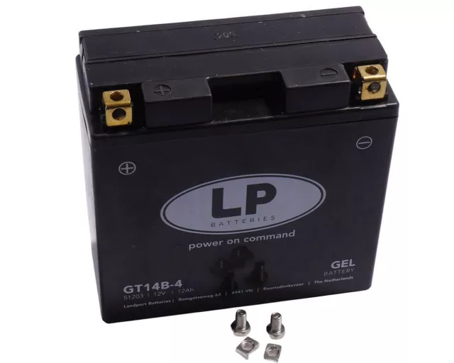 Batterie 12V 12Ah LANDPORT GT14B-4 Gel