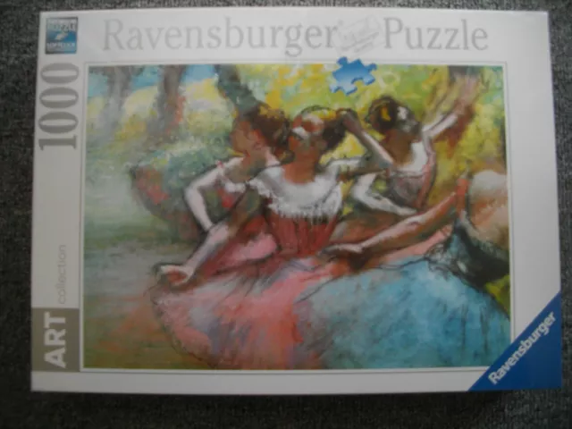 Ravensburger Puzzle 1000 Teile Four ballerinas on the stage Art.-Nr. 14847