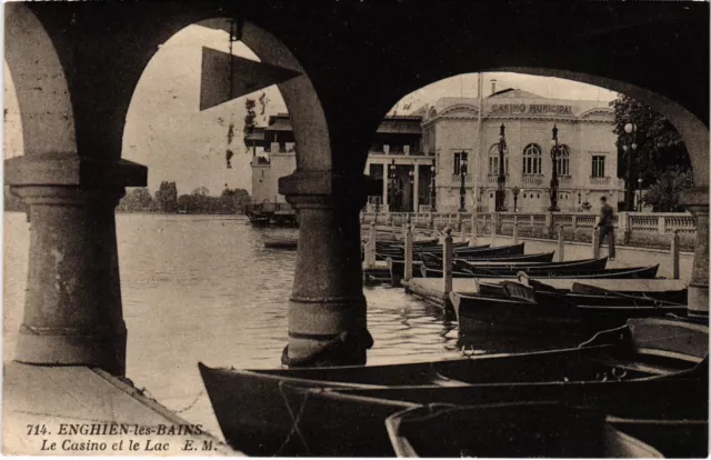 CPA Enghien les Bains Le Casino et le Lac FRANCE (1308186)