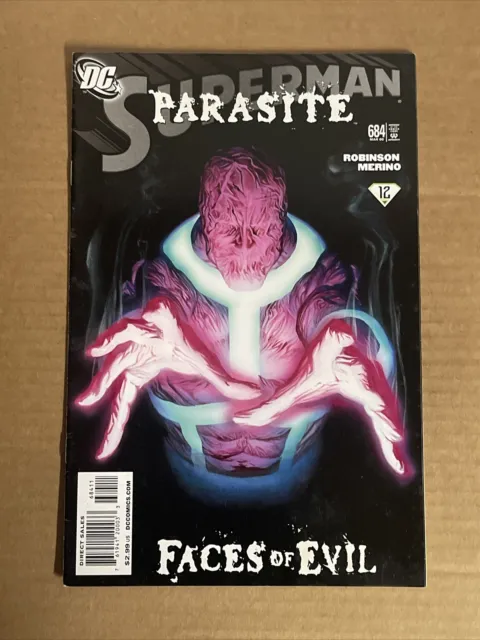 Superman #684 First Print Dc Comics (2009) Alex Ross Parasite Cover
