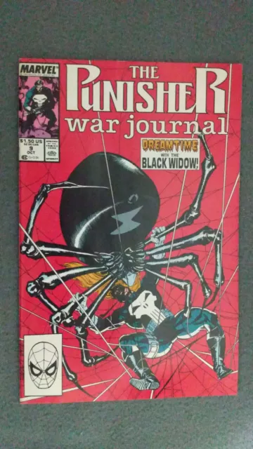 The Punisher War Journal #9 (1989) VF-NM Marvel Comics $4 Flat Rate Comb Ship