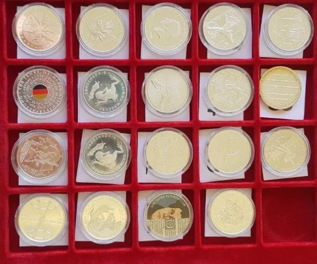 20 Euro Gedenkmünzen Deutschland Silber bfr Jahrgänge zur Auswahl in Kapsel