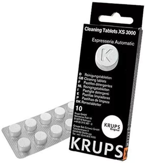 Descaling / Cleaning Tablets for Krups F054, XS3000 Philips CA6700 Bosch  TZ80002