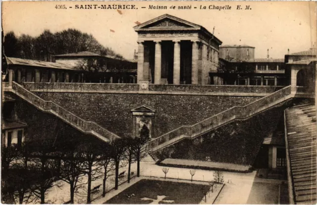 CPA AK St.Maurice Maison de sante-La Chapelle FRANCE (1283025)