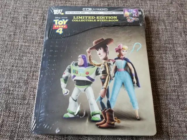 Toy Story 4 Limited 4k Ultra Hd Blu Ray Steelbook Best Buy Usa Disney