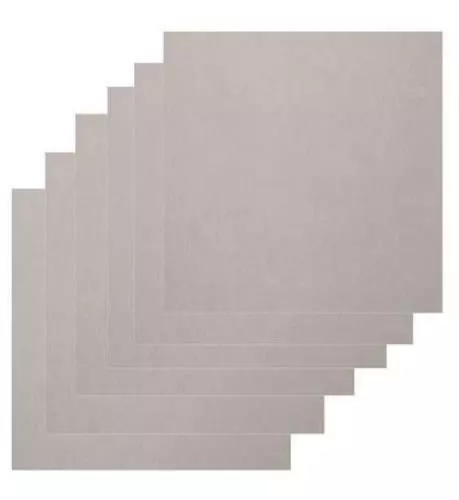 Light Grey Acoustic Panel Sound Absorption Home Studio Recording- 30cm x 30cm 12